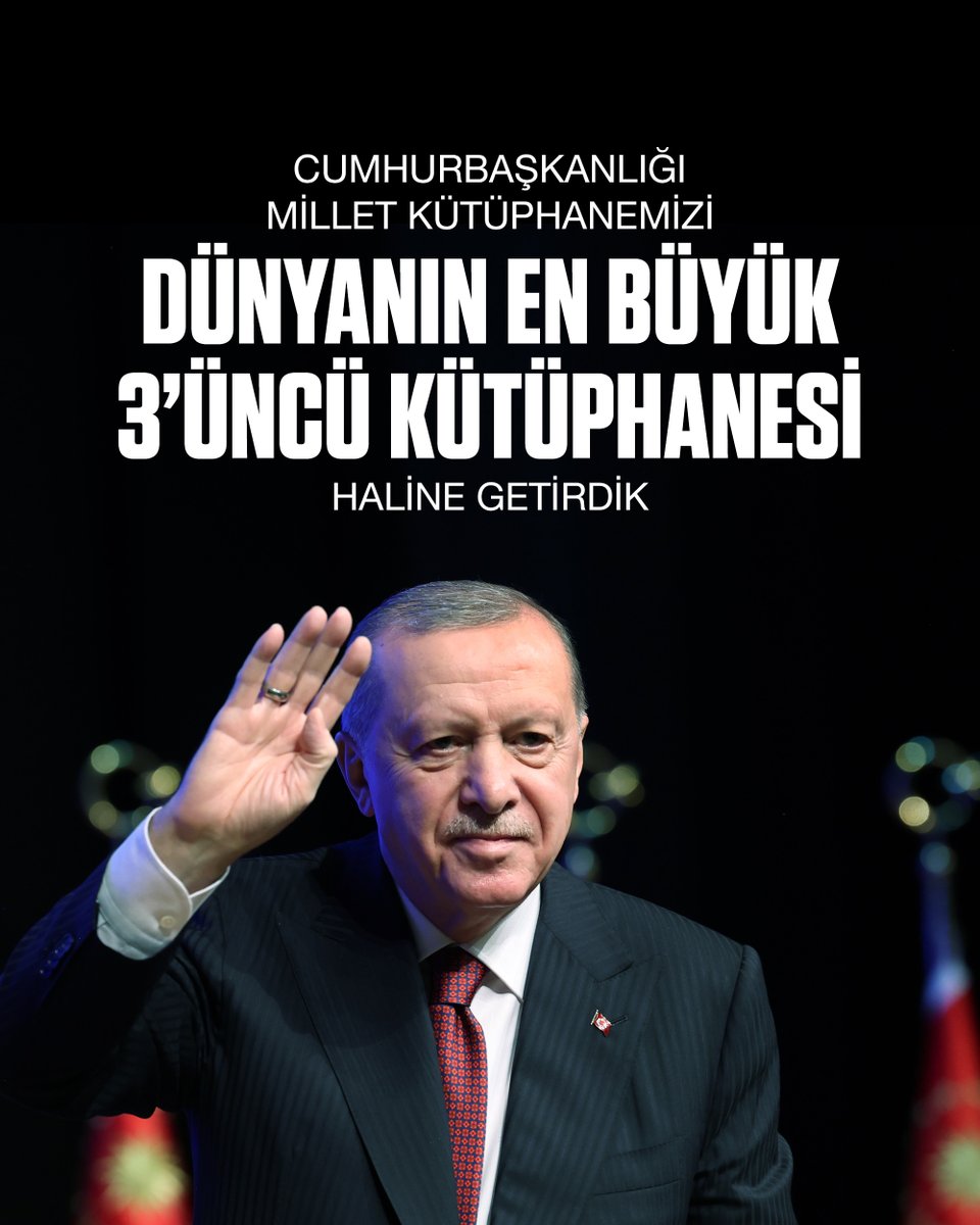 Cumhurbaşkanlığı Millet Kütüphanesi, 5. Yılında Dünyanın En Büyük 3. Kütüphanesi Oldu
