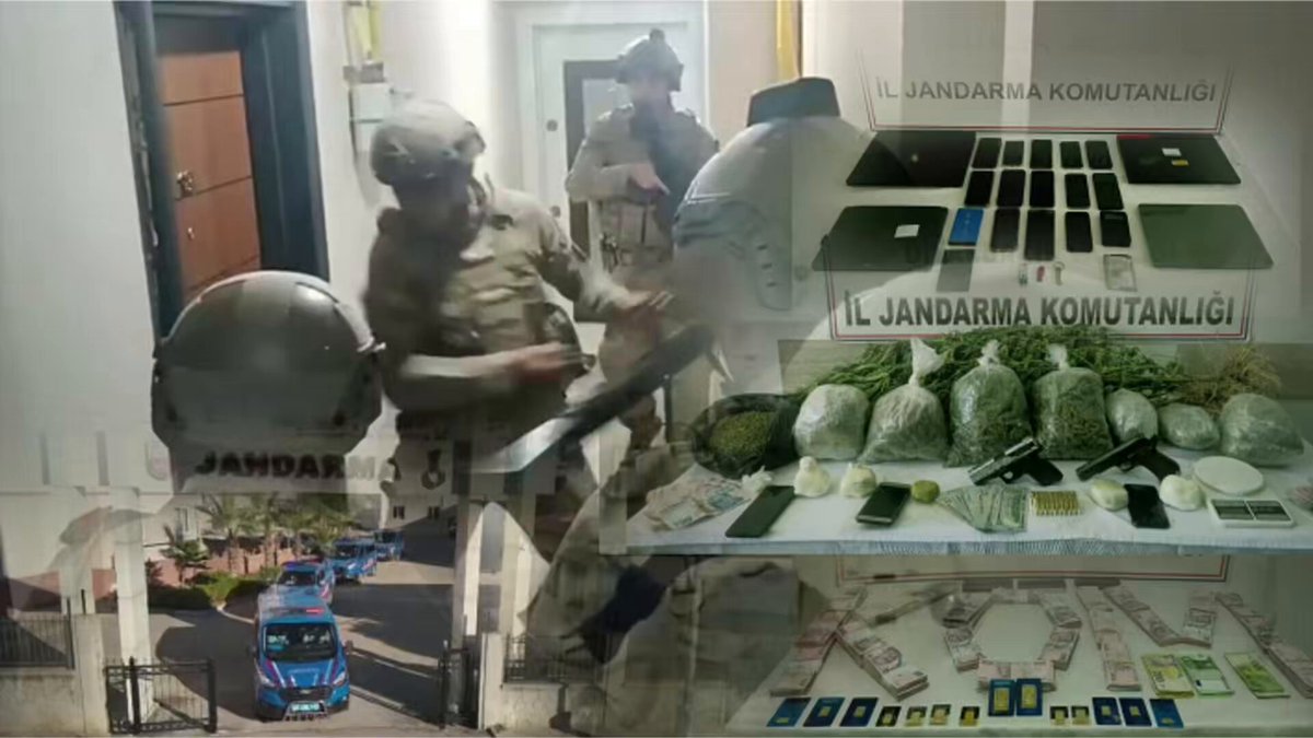 9 İlde 12 Suç Örgütüne Büyük Operasyon: 106 Gözaltı, 68 Tutuklama