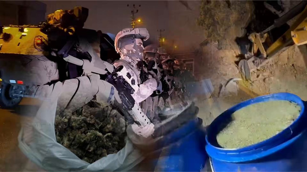 Türkiye'de 29 İlde Düzenlenen Operasyonlarda 1.6 Ton Uyuşturucu Ele Geçirildi