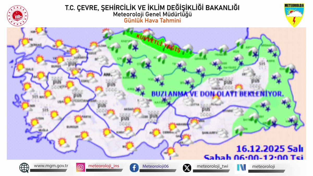 Meteoroloji'den Hava Durumu Uyarısı: İç ve Doğu Kesimlerde Sıcaklıklar Düşüyor