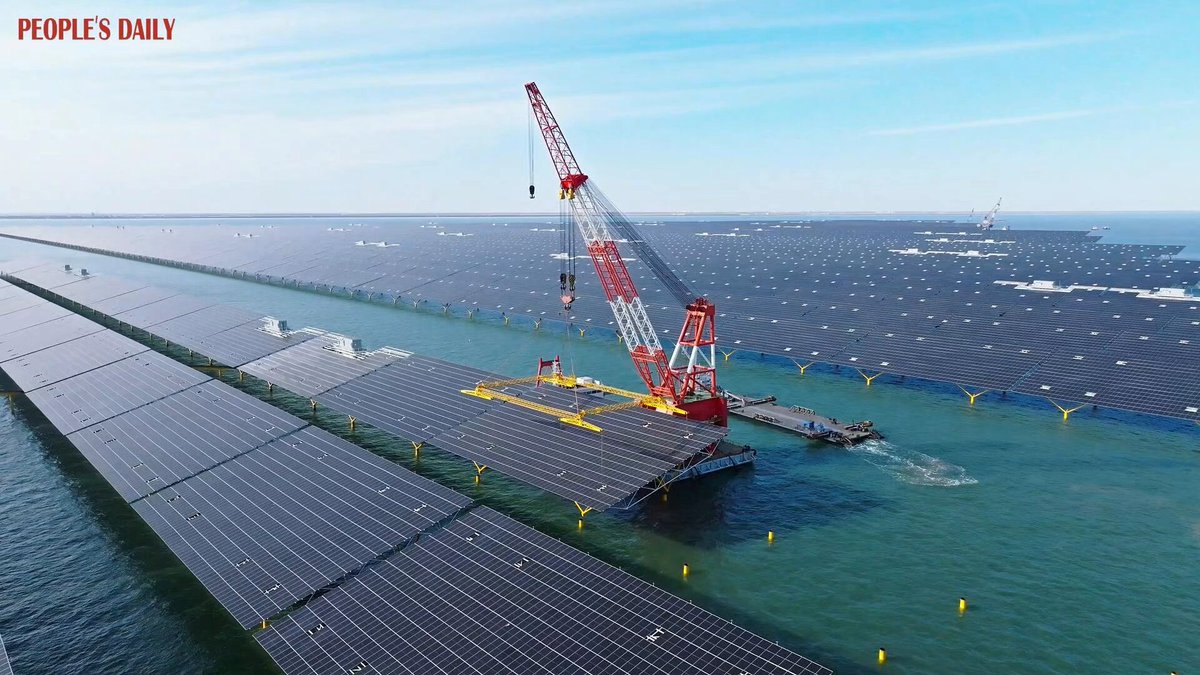 Çin, Dünyanın En Büyük Açık Deniz Güneş Enerjisi Santralini Devreye Aldı