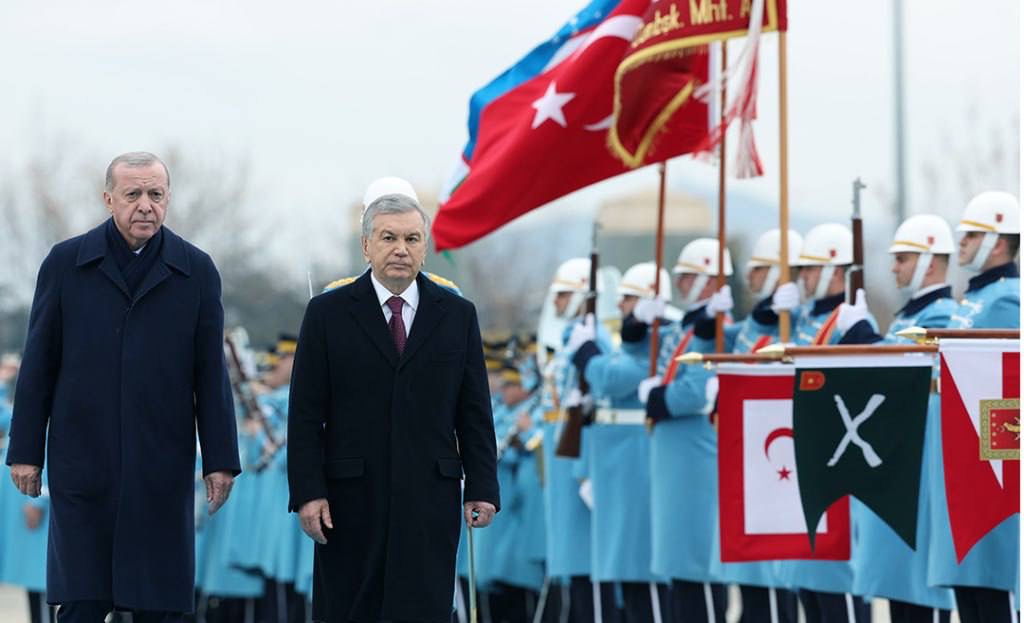 Türkiye ve Özbekistan Liderleri Ankara'da Bir Araya Geldi