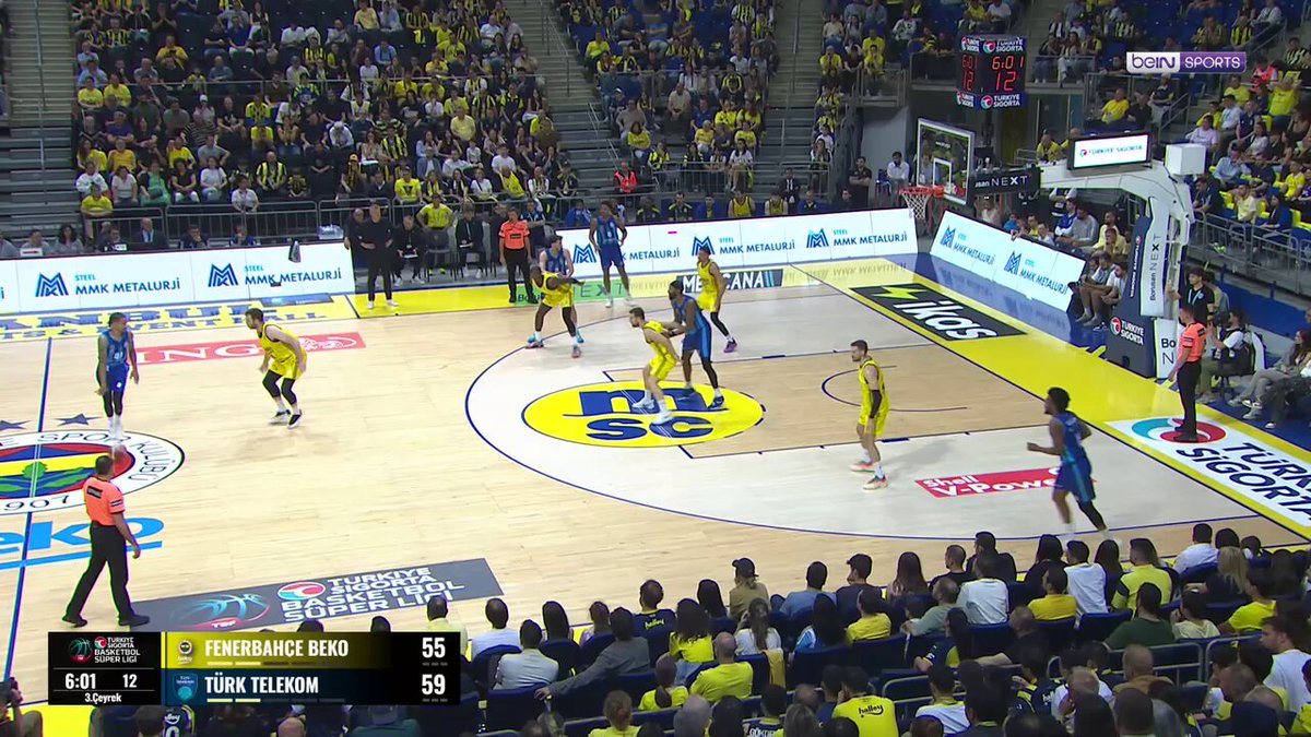 Türk Telekom'dan Başarılı Alley Oop ile TSBSL'de Dikkat Çekti