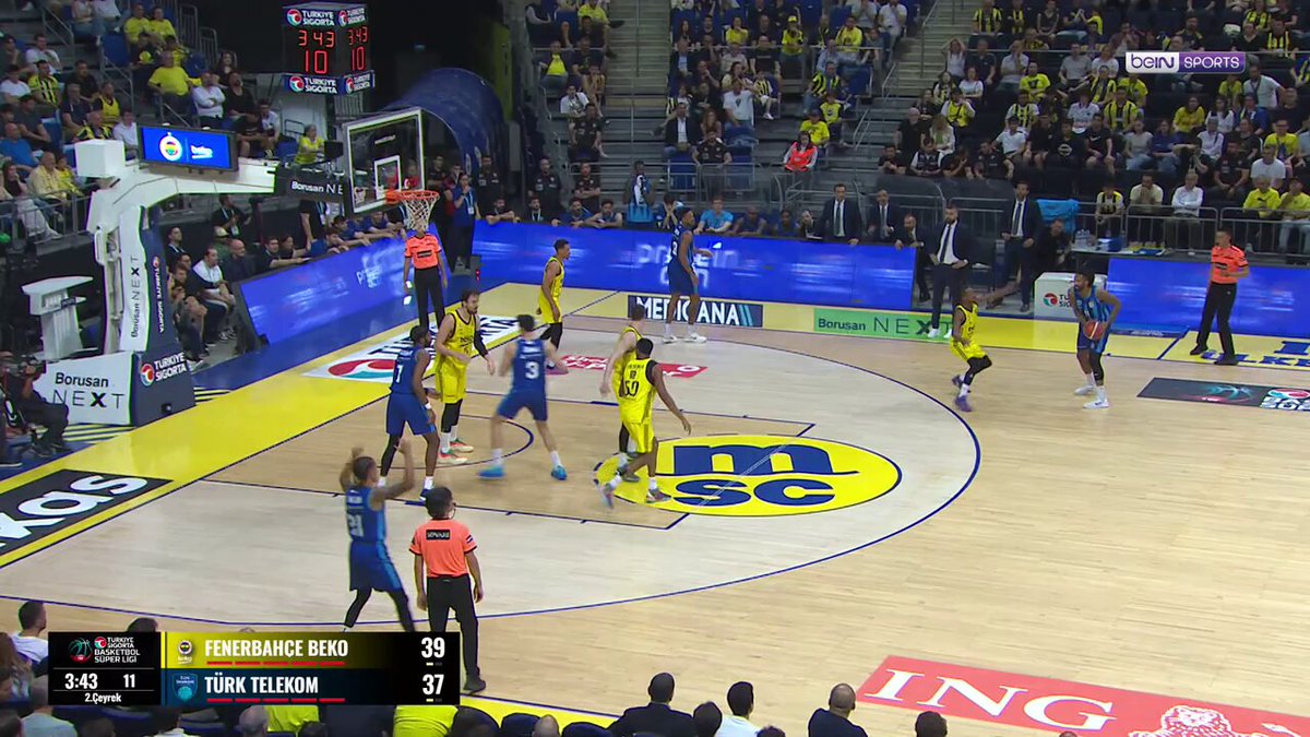 Olivier Hanlan'dan Üç Sayılık İsabetle TSBSL'de Skor Üstünlüğü