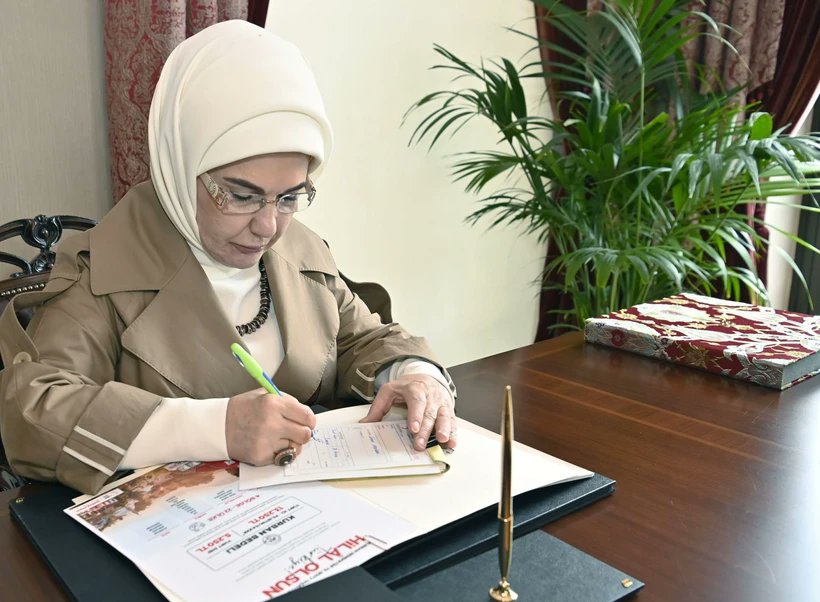 Emine Erdoğan Kurban Vekaletini Kızılay'a Bağışladı