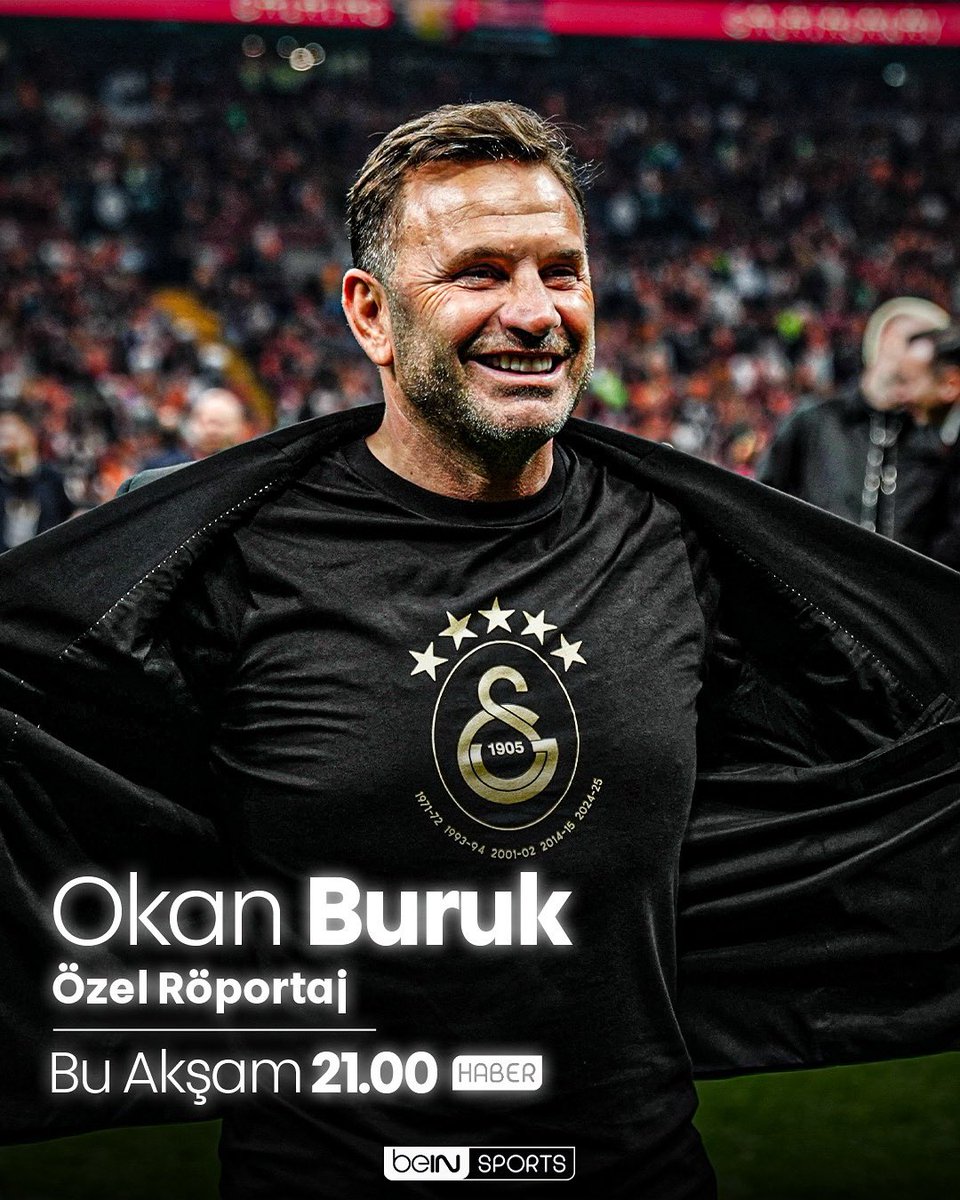 Galatasaray Teknik Direktörü Okan Buruk Canlı Yayında Gazetecilerin Sorularını Yanıtlayacak