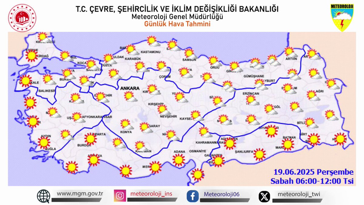 Türkiye'de Hava Sıcaklıkları Artıyor: Mevsim Normallerinin Üzerine Çıkacak