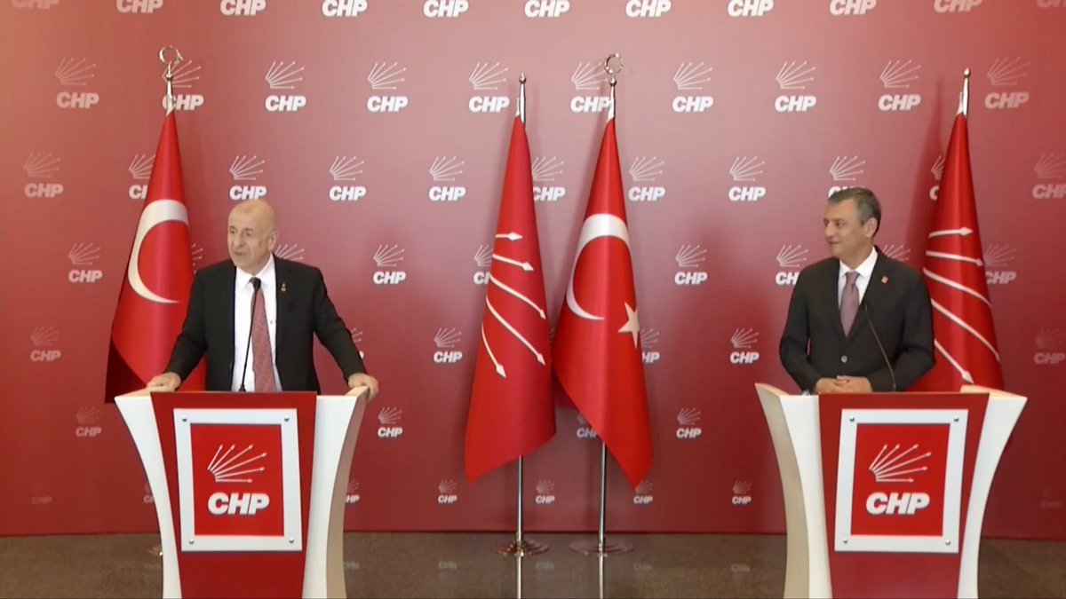 CHP ve Zafer Partisi Liderleri Özel ve Özdağ Görüşme Gerçekleştirdi
