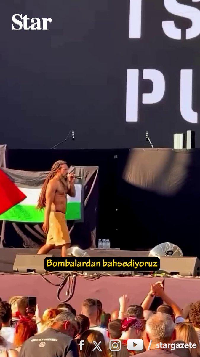 Bob Vylan Grubu Atina Konserinde Filistin'e Destek Verdi