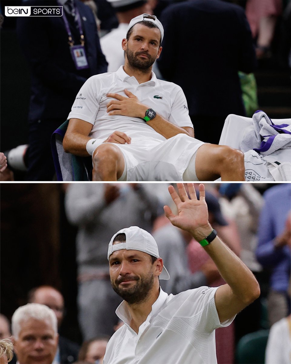 Grigor Dimitrov Wimbledon'da Sakatlandı, Turnuvadan Çekildi