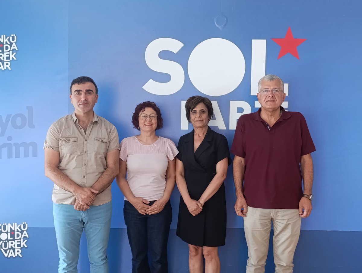 KESK Heyeti Sol Parti'yi Ziyaret Etti: Toplu Sözleşme Süreci ve Emek Demokrasi Görüşüldü