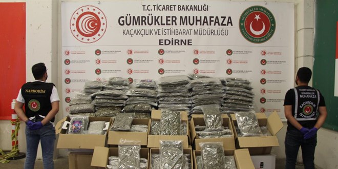 Ticaret Bakanlığı'ndan 1 Milyar 644 Milyon TL Değerinde Uyuşturucu Operasyonu