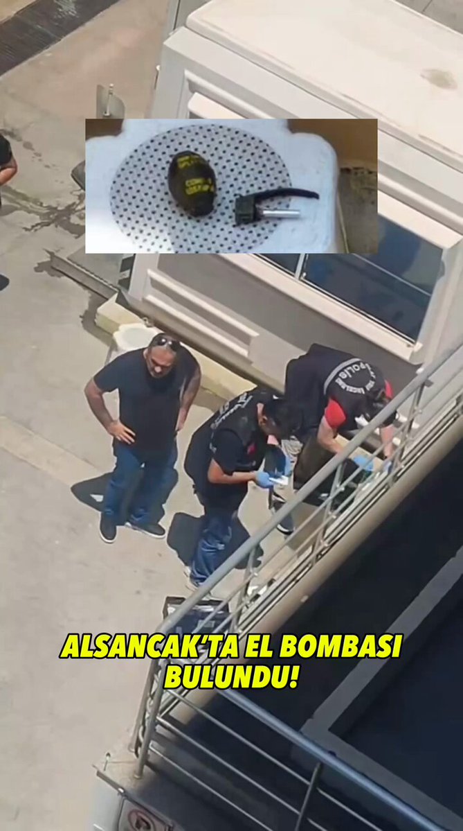 İzmir Alsancak'ta Şüpheli Çantada El Bombası Bulundu