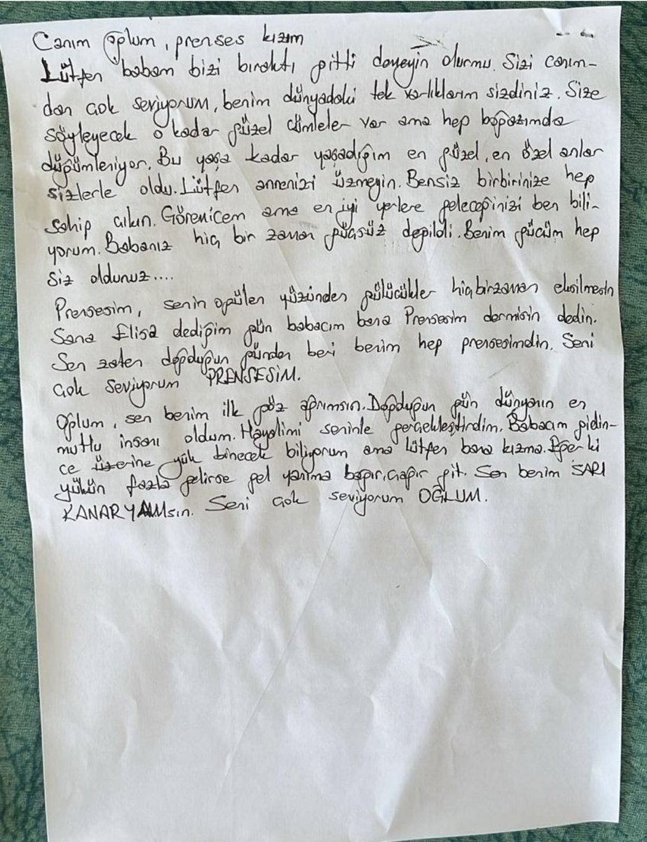Polis Memuru İntihar Etti: İntihar Mektubunda Dikkat Çeken İfadeler