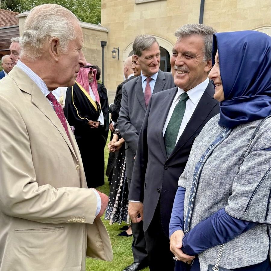 Abdullah Gül ve İngiltere Kralı Charles'ın Ankara'daki Görüşmesi