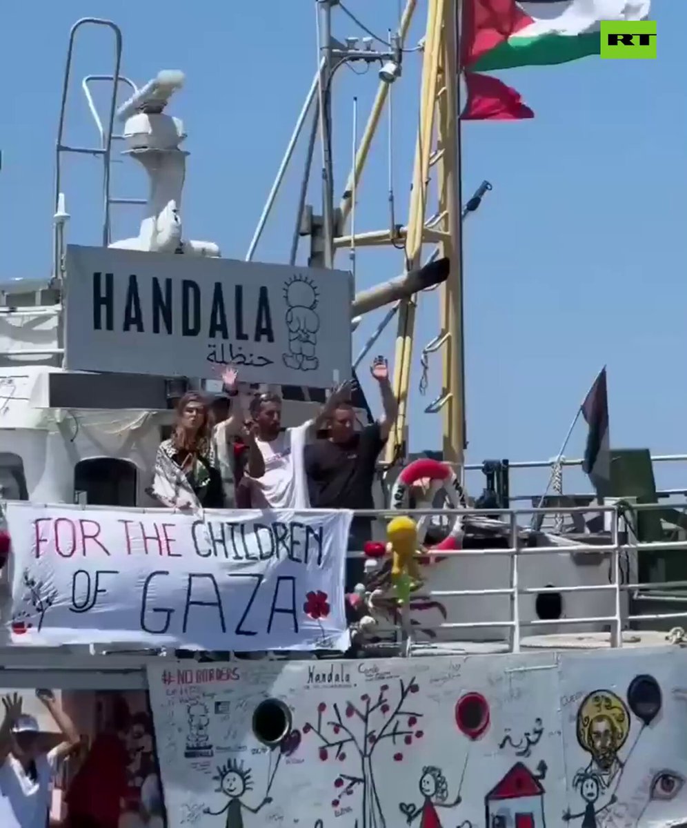 Özgürlük Filosu Gazze'ye Yardım İçin Yola Çıktı