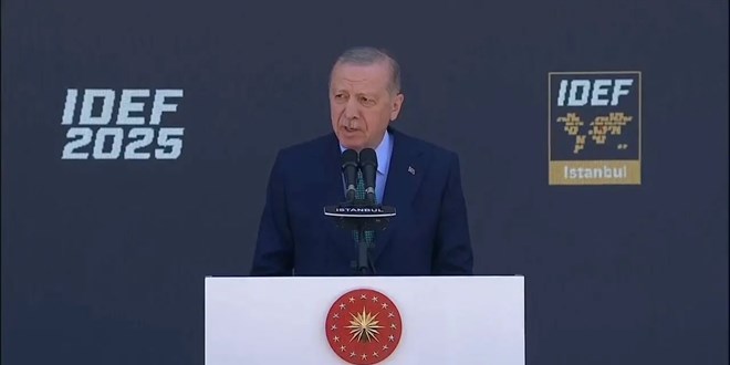 Erdoğan İDEF Fuarı'nda İsrail'in Gazze Saldırılarına Tepki Gösterdi