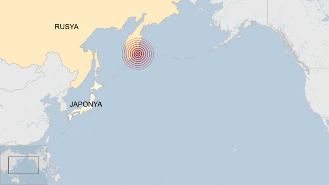 Rusya'da Deprem Sonrası Tsunami Alarmı