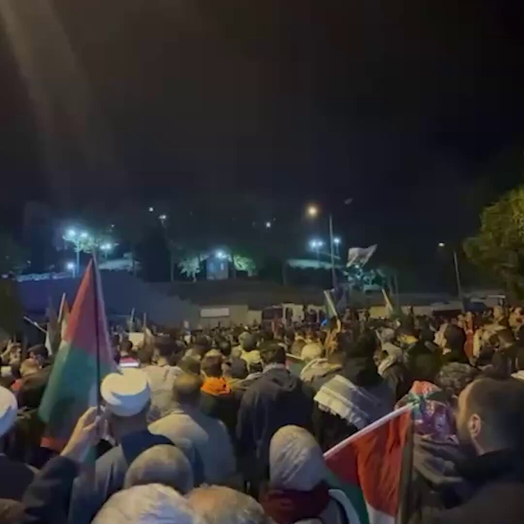 İstanbul'da ABD Konsolosluğu Önünde Sumud Filosu Baskını Protesto Edildi!