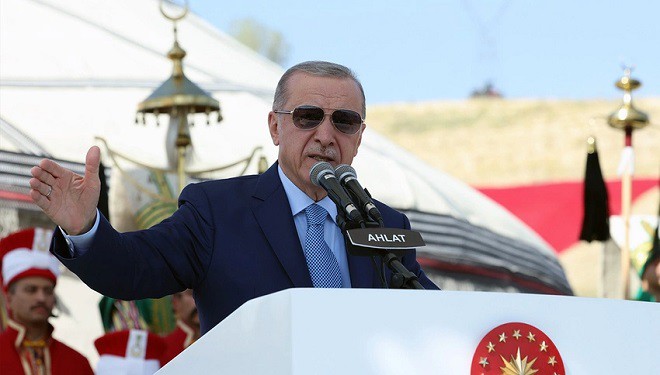 Erdoğan'dan Şam ve Ankara'ya Vurgu : 'Yönünü Ankara Ve Şam'a Dönenler Kazanacak. Kıblesini Şaşıranlar İse Kaybedecektir!'
