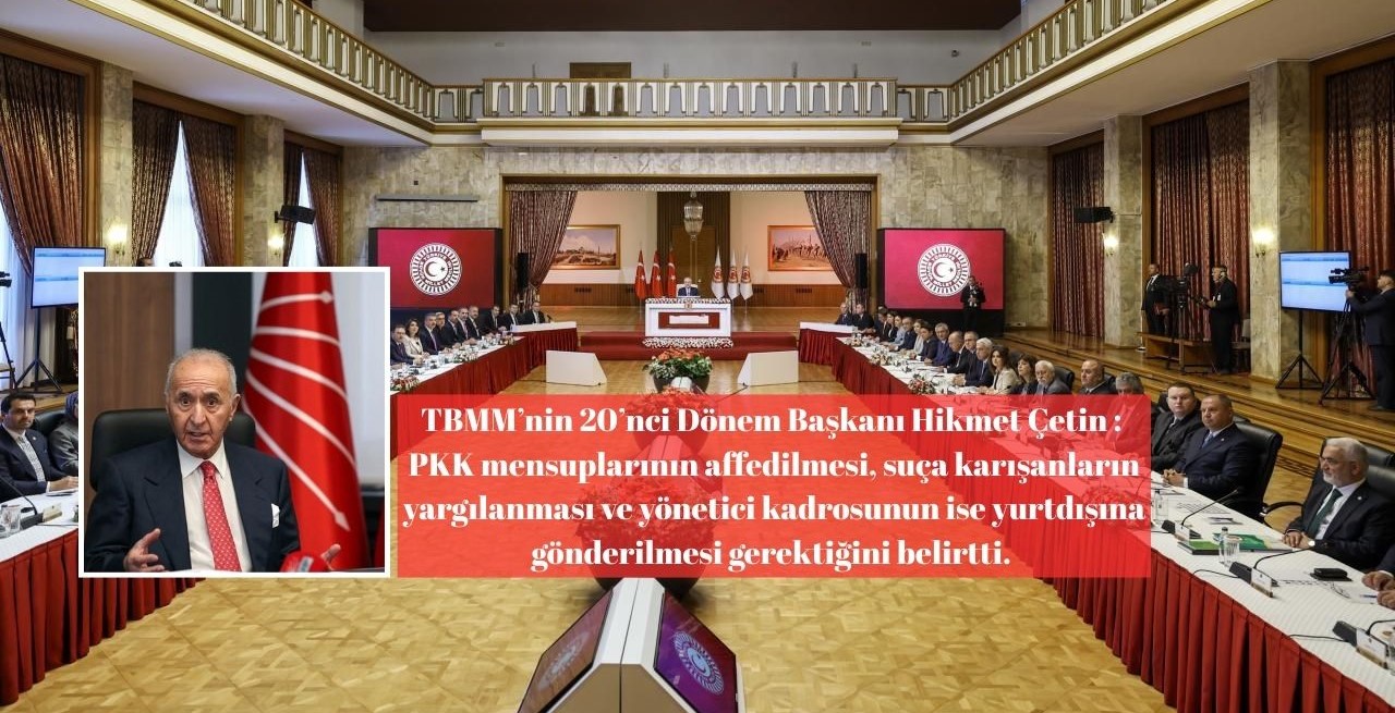 TBMM Eski Başkanları Kürt Sorununa Çözüm Yolları Önerdi!