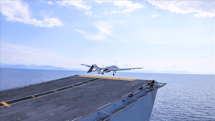 Bayraktar TB3, TCG Anadolu'dan 200 Sorti Başarıyla Gerçekleştirdi!