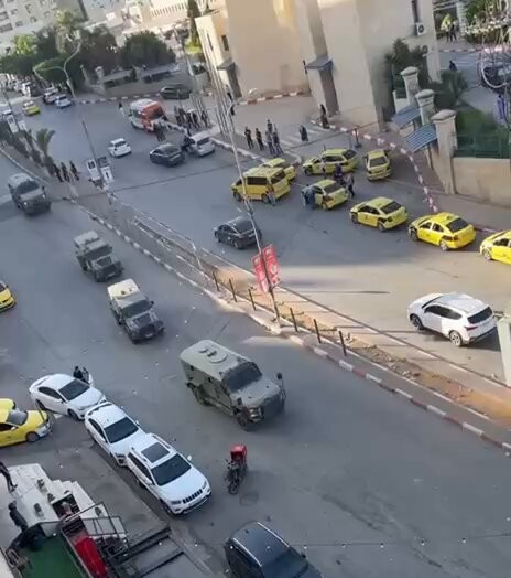 İsrail Güçleri Nablus'ta Baskın Düzenledi