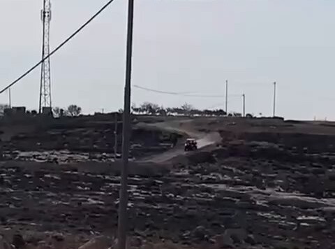 İsrailli Yerleşimciler Ramallah'ın Doğusuna Baskın Düzenledi