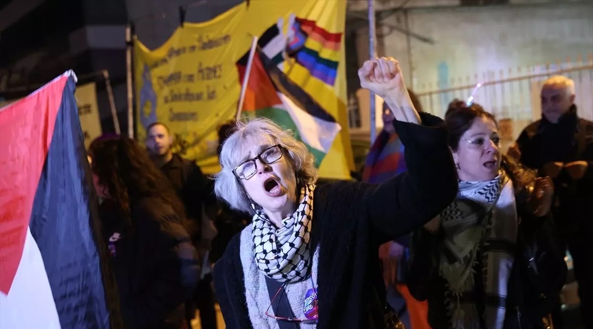 Yunanistan'da Eurovision Protestosu: İsrail'in 2026 Katılımına Tepki