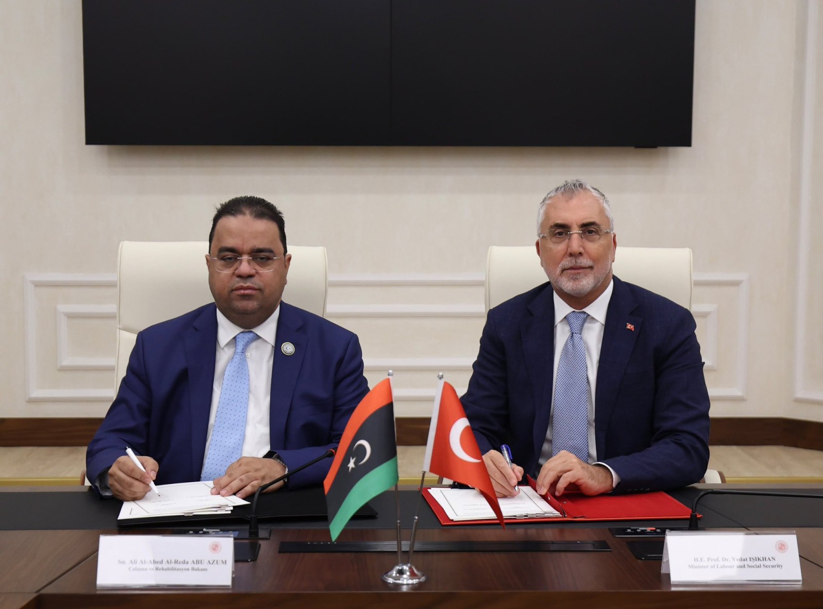 Türkiye ile Libya Arasında Çalışma ve İstihdam Alanında Yeni İş Birliği