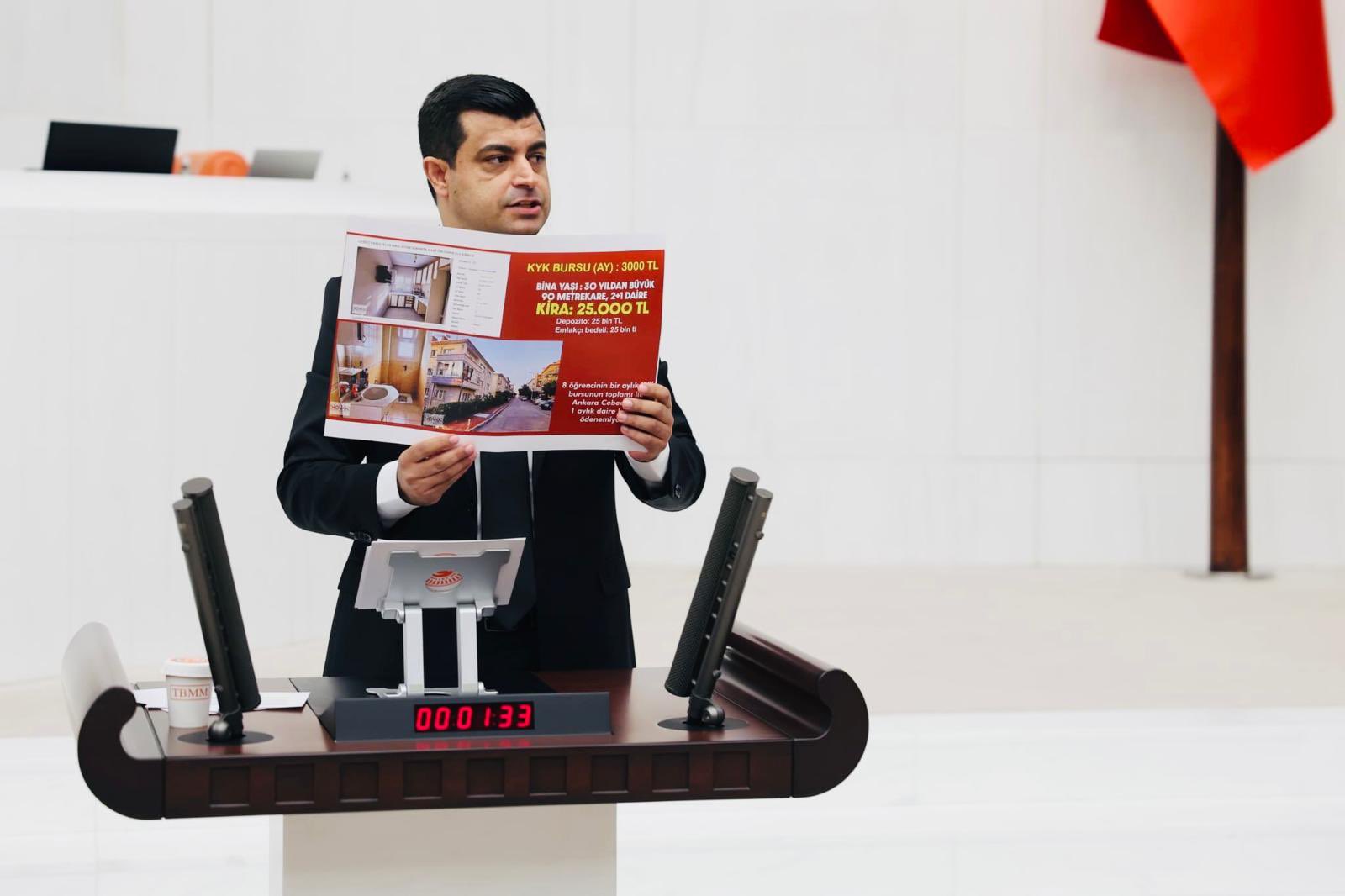 CHP Ankara Milletvekili Deniz Demir : Konut ve Barınma Hakkı Anayasal Bir Hak; 'İşçi, Memur, Emekli Ne Yapacak?'