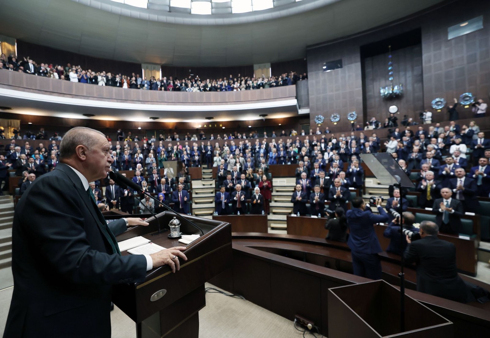 Erdoğan'dan : Bahçeli'ye Teşekkür, Muhalefete Sert Eleştiri
