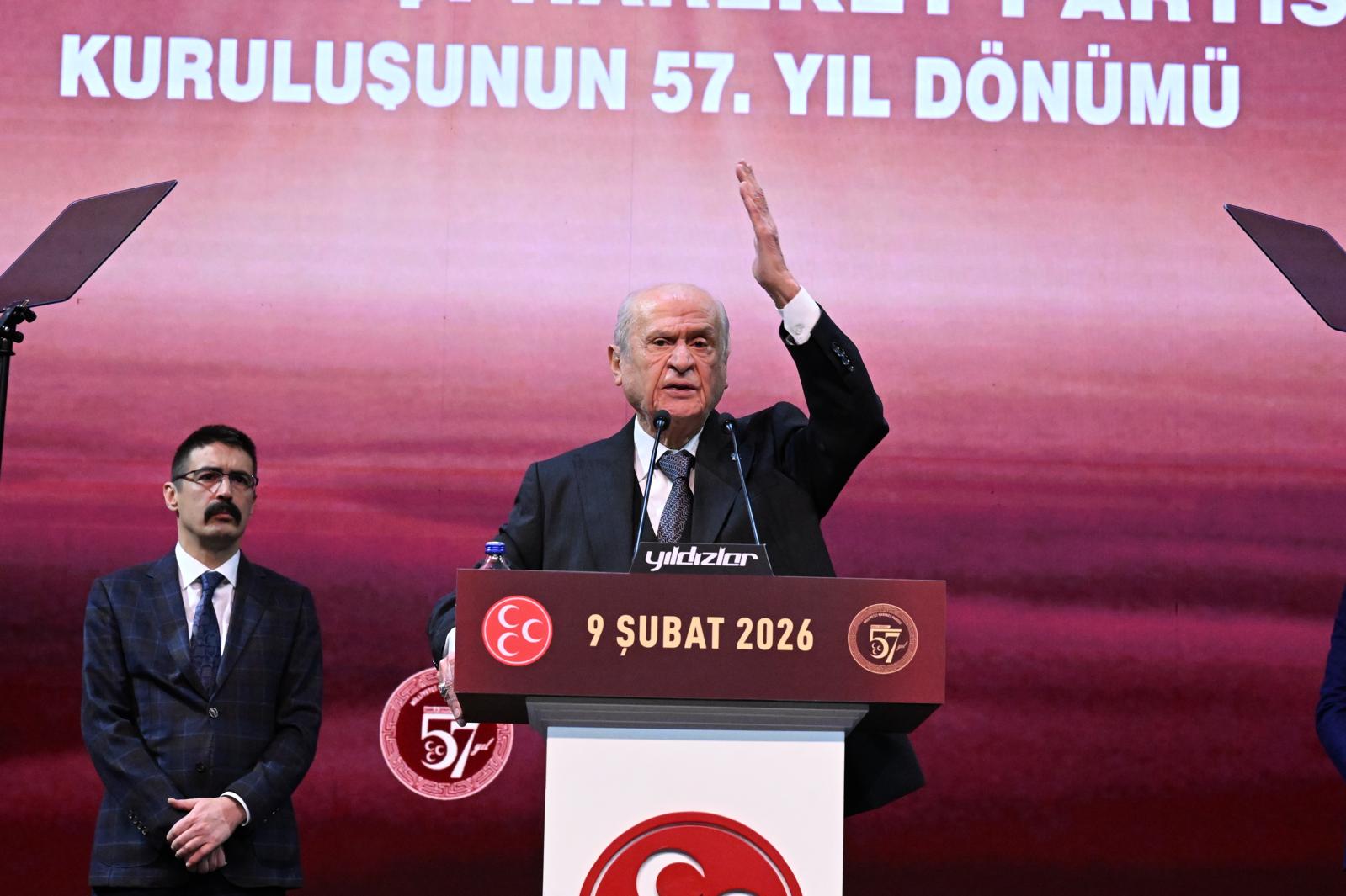 Bahçeli'den 57. Yıl Mesajı: 'Giden Gitmiştir. Satan Satmıştır. Dönen Dönmüştür. Cüruf Cevherden Ayıklanmıştır'